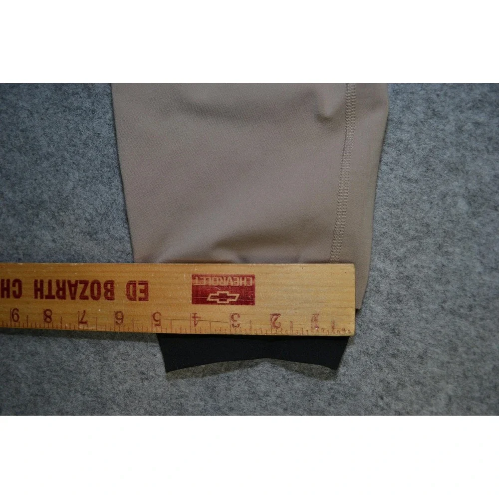 BYLT Premium Jogger Pants Mens XL Khaki Tan Zip Pocket‎ Drawstring Tapered Cuff